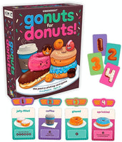 (damaged box) Go Nuts for Donuts – The Fast Pastry Picking Card Game
