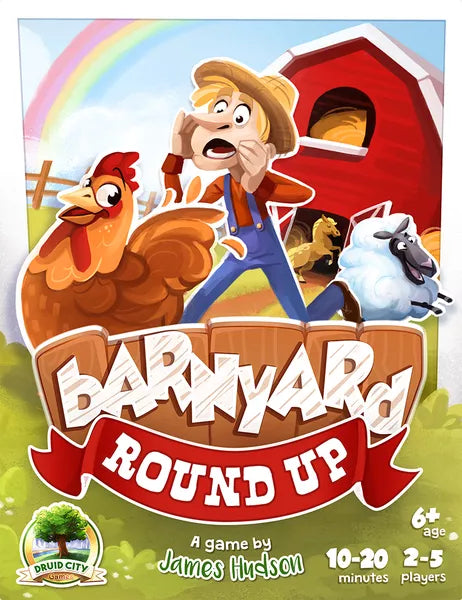 Barnyard Roundup the board game