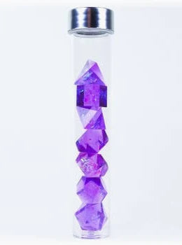 RPG Dice Set (7): Cloak & Dagger - Purple