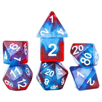 RPG Dice Set (7): Celestial - Starry Skies