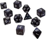 Eclipse 11 Dice Set: Jet Black