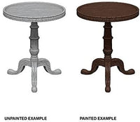 Deep Cuts Unpainted Miniatures: Small Round Tables