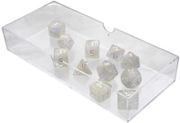 Eclipse 11 Dice Set: Arctic White