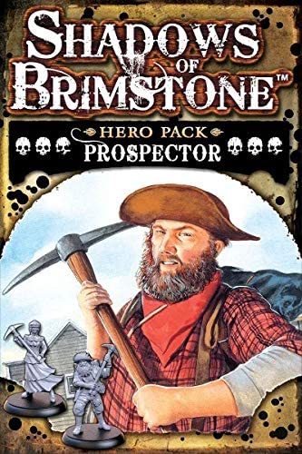 Flying Frog Productions Shadows of Brimstone: Prospector Hero Pack