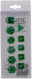 Eclipse 11 Dice Set: Forest Green