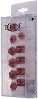 Eclipse 11 Dice Set: Apple Red