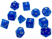 Eclipse 11 Dice Set: Pacific Blue