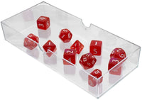 Eclipse 11 Dice Set: Apple Red