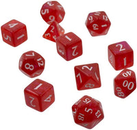 Eclipse 11 Dice Set: Apple Red