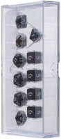 Eclipse 11 Dice Set: Jet Black