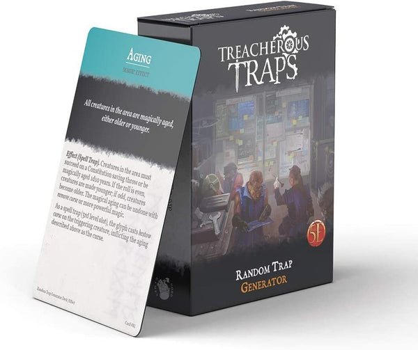 Treacherous Traps – Random Trap Generator Deck (5E)