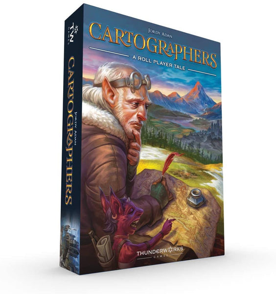 Cartographers: A Roll Player Tale the game