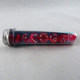 Gemini Dice 7-Piece Polyhedral Set - Clear Pink/White Luminary