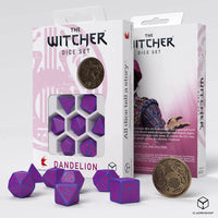 The Witcher Dice Set. Dandelion - The Conqueror of Hearts