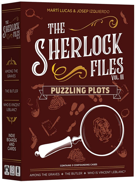 Indie Boards and Cards The Sherlock Files: Puzzling Plots