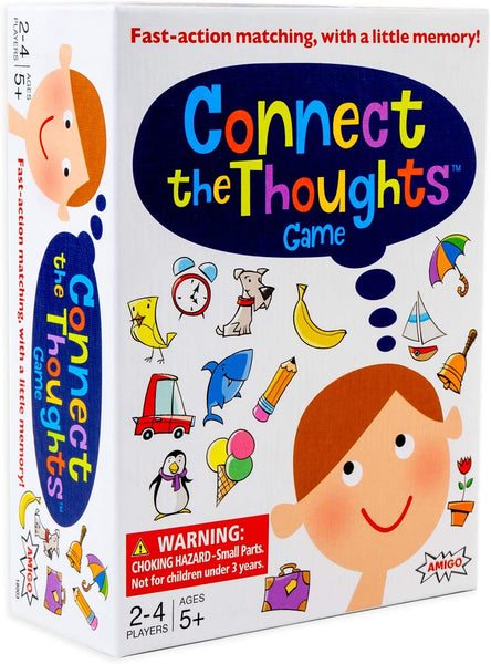 AMIGO Connect The Thoughts Kids Memory & Match Card Game