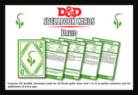 (damaged box) D&D Druid Spell Deck