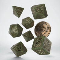 The Witcher: Triss The Fourteenth of The Hill 7 Piece Dice Set with Coin
