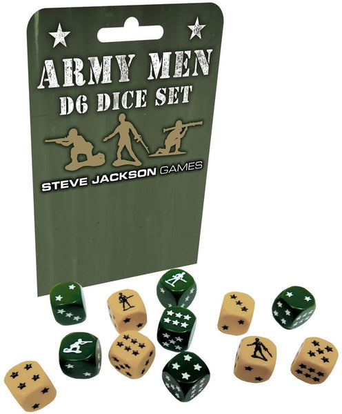 Steve Jackson Games Army Men D6 Dice Set