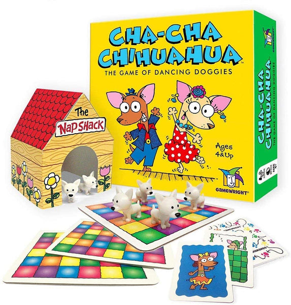 Gamewright Cha-Cha Chihuahua The Game of Dancing Doggies