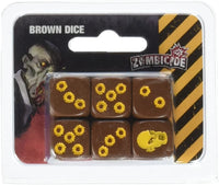 Zombicide: Brown Dice Pack Board Game