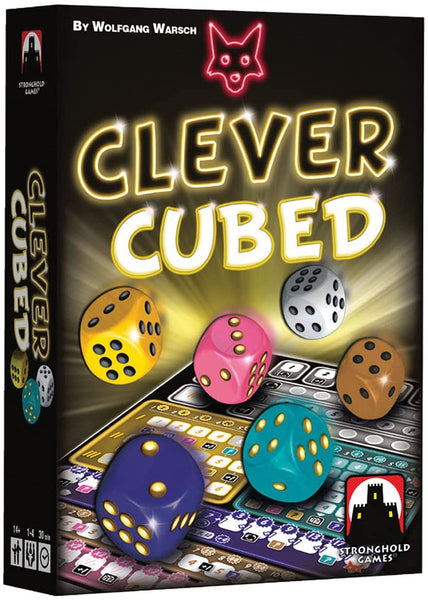 Stronghold Games Clever Cubed Board Game Black