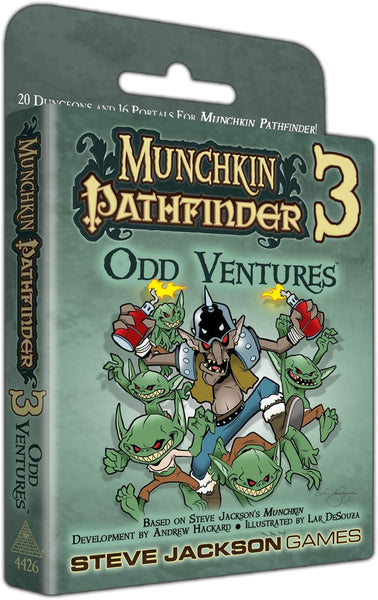 Steve Jackson Games Munchkin Pathfinder 3 Odd Ventures