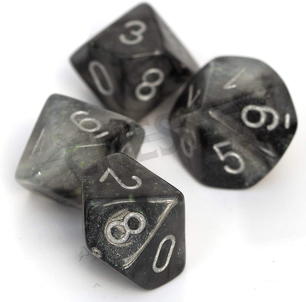 Chessex Borealis Light Smoke Luminary 10 x D10 Set