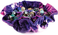 Velvet Dice Bag with Pockets: Nebula