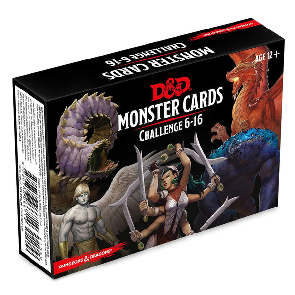 (damaged box) D&D Spellbook Cards: Monsters 6-16