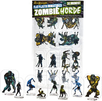 Arcknight Flat Plastic Miniatures: Zombie Horde