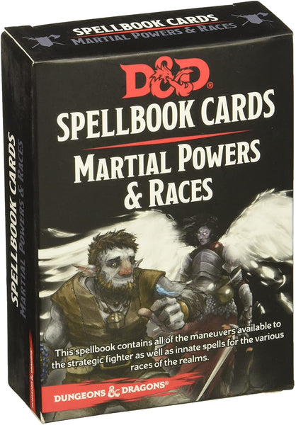 73921 D&D: Spellbook Cards: Martial Deck