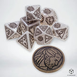 The Witcher Dice Set. Geralt - The White Wolf