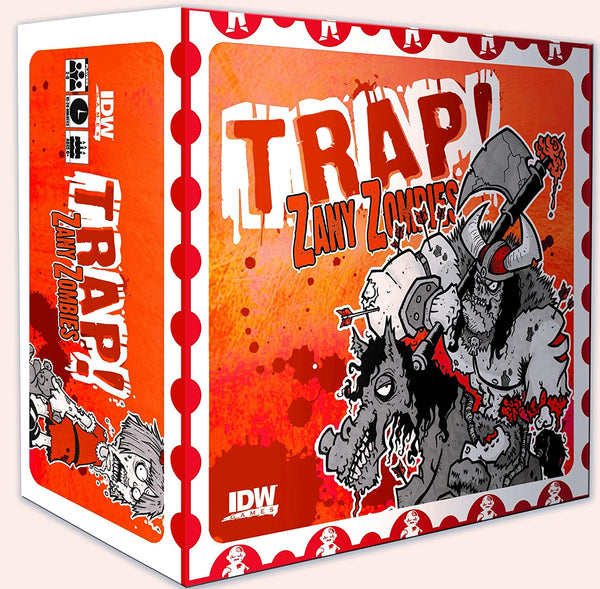 Trap Zany Zombies Board Game