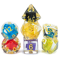 Inclusion Dice: Block Head (7 Polyhedral Dice Set)