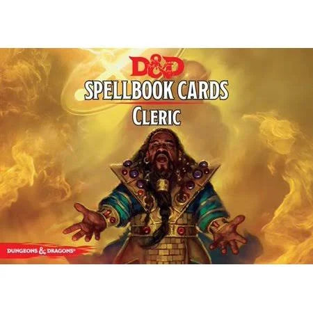 (damaged packaging) Cleric Spellbook cards