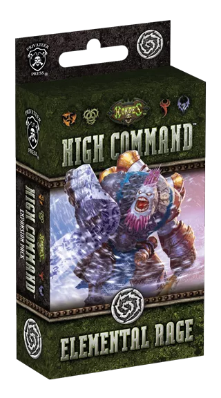 (box damaged) High Command: Elemental Rage expansion deck
