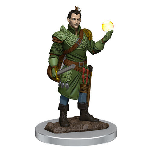 Icons of the Realm: Male Half-Elf Bard premium miniature