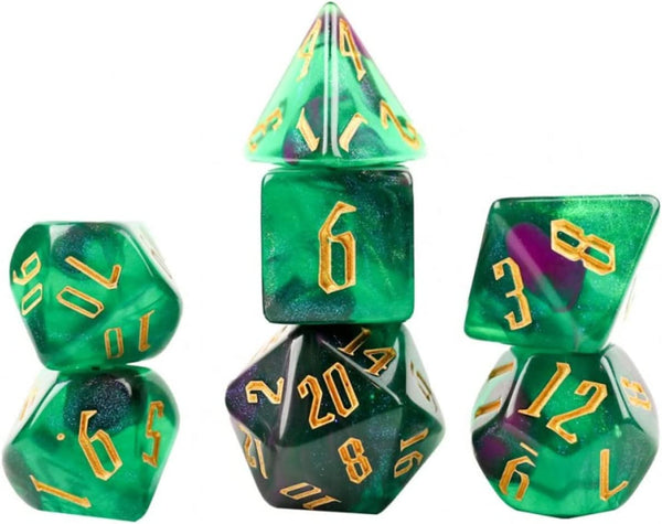 Sky Box Nebula Polyhedral Dice Set