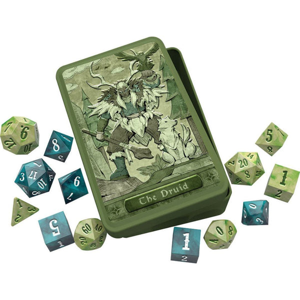 Class-Specific Dice Set: Druid (Pathfinder and 5E)