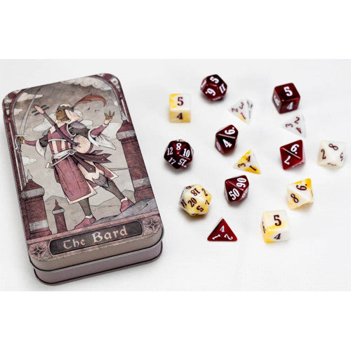 Class-Specific Dice Set: Bard (Pathfinder and 5E)