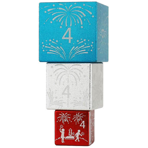 Fireworks Stackable D6 Dice (3)